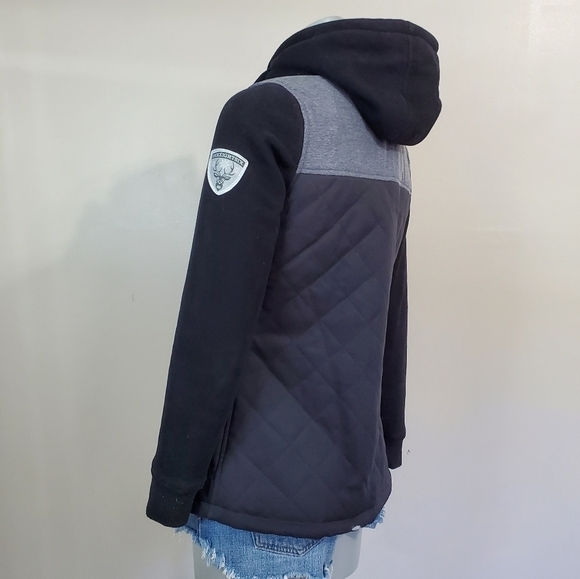 686 Autumn Insulated DWR Coated Hooded Fitted Quilt Jacket Size XS - Picture 7 of 15